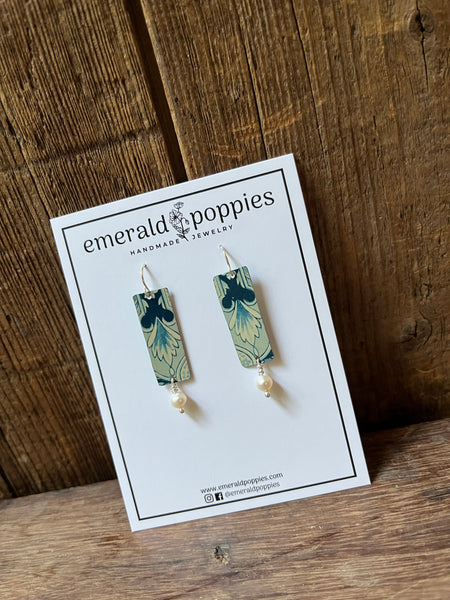 Santorini Pearl Drop - Sterling Silver