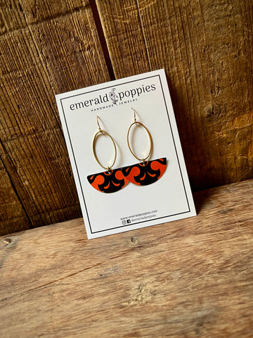 Orange and Black Demi